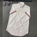 톰브라운 【TJ공장】 암밴드 스트레이트 핏 옥스포드 셔츠（터보）