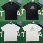 디올 【잔디집】 x 데상트 릴렉스 코튼 저지 반팔 티셔츠（레어）