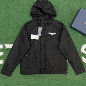 디올 【잔디집】 로고 남성 집업 자켓（레어）