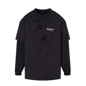 발렌시아가 【잔디집2】 디스트로이드 레이어드 티셔츠 (세븐)