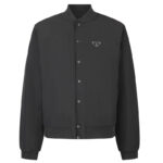 프라다 【잔디집2】 리나일론 봄버 자켓（세븐）