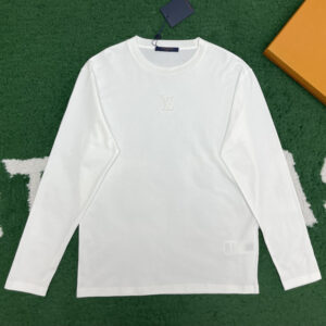 루이비통 【잔디집】 LV 롱 슬리브 티셔츠（레어）