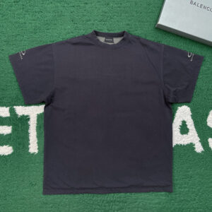 발렌시아가 【잔디집】 백 리버서블 오버사이즈 반팔 티셔츠（레어）