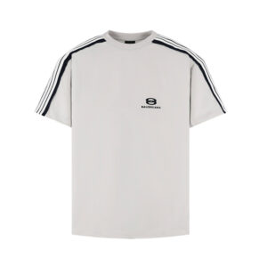 발렌시아가 【잔디집2】 유니티 스포츠 스트라이프 반팔 티셔츠 (세븐)