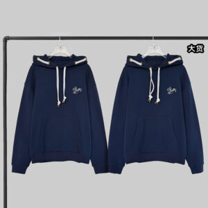 루이비통 【YD공장】 LV 그래픽 노티컬 로프 시그니처 코튼 저지 후드