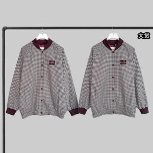 미우미우 【YD공장】 봄버 자켓 로고