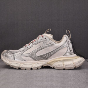 발렌시아가 【XA공장】 3XL 루렉스 실버 화이트