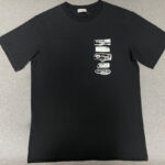 디올 (TJ공장) 【터보】 아카이브 라벨 반팔 티셔츠