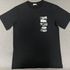 디올 (TJ공장) 【터보】 아카이브 라벨 반팔 티셔츠