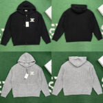 셀린느 【잔디집】 트리옹프 후드 집업 가디건（레어）