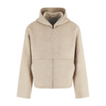 아크네 【잔디집2】 （세븐） 후드 캐시미어 자켓