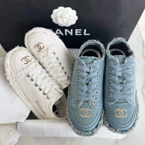 샤넬 【터보】 24S CC로고 테슬 스니커즈（TJ공장）