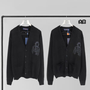 루이비통 【YD공장】 1AFAOK 자수 울 니트 가디건