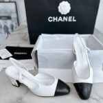 프라다 【터보공장】 페이턴트 레더 슬링백 펌프스（TJ）