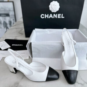 프라다 【터보공장】 페이턴트 레더 슬링백 펌프스（TJ）