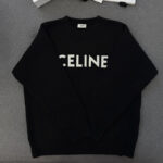 셀린느 【TJ공장】 오버사이즈 리브드 울 스웨터（터보）