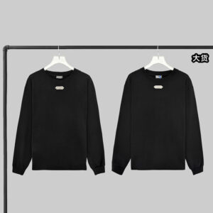 디올 【YD공장】 파리스 롱 슬리브브 티셔츠 블랙 라벨