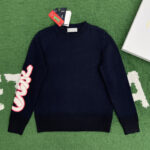 디올 【잔디집】 x 카우스 하우스 로고 울 스웨터（레어）