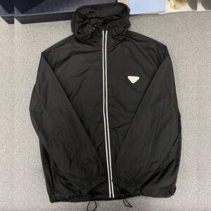 프라다 【터보공장】 트라이앵글 로고 리나일론 피우마 집업 자켓（TJ）