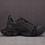 발렌시아가 【VG공장】 3XL 스니커즈 데님 블랙