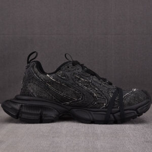 발렌시아가 【VG공장】 3XL 스니커즈 데님 블랙