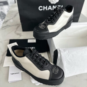 샤넬 【터보】 24s CC로고 배색 스니커즈(TJ공장)