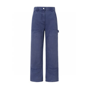 프라다 【잔디집2】 트라이앵글 와팬 데님 팬츠（세븐）