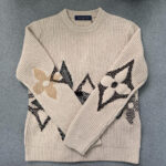 루이비통 【TJ공장】 그래픽 니티드 크루넥 스웨터（터보）