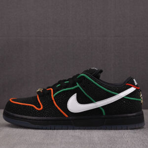 나이키 【S2공장】 x 브롱크스 걸스 스케이트 덩크 로우 블랙 HV1664-001