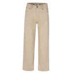 미우미우 【잔디집2】 로고 스트레이트 팬츠（세븐）