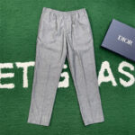 디올 【잔디집】 x 힐튼넬 울 와이드 팬츠 (레어)