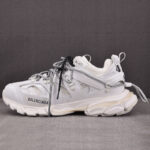 발렌시아가 【OK공장】 트랙 트레일 레이스 스니커즈 화이트/블랙/그레이