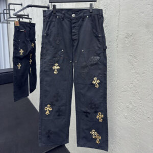 크롬하츠 【사슬공장】 카펜터 멀티 크로스 데님 팬츠