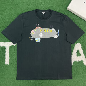 로에베 【잔디집】 x 수나 후지타 서브마린 반팔 티셔츠（레어）