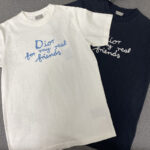 디올 【터보】 x 힐튼 넬 Real Friends 반팔 티셔츠（TJ공장）