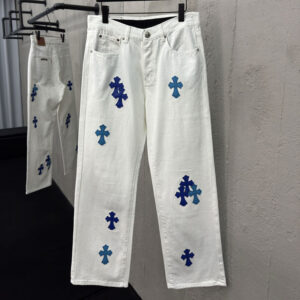 크롬하츠 【사슬공장】 멀티 크로스 데님 팬츠