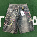 아크네 【잔디집】 데님 숏 루즈핏 팬츠 (레어)