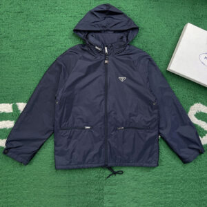 프라다 【잔디집】 리나일론 후드 집업 자켓 (레어)