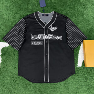 루이비통 【잔디집】 베이스볼 반팔 셔츠（레어）