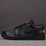 나이키 【CJ공장】 에어조던1 로우 SE 블랙 엘레펀트 프린트 IM6568-010