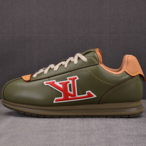 루이비통 【M공장】 LV x 니고 버터소프트 스니커즈 카키