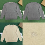 버버리 【잔디집】 캐시미어 블렌드 스웨터 니트（레어）