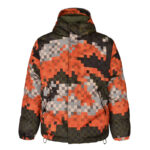 루이비통 【잔디집2】 프린티드 다미에 푸퍼 패딩 자켓（세븐）