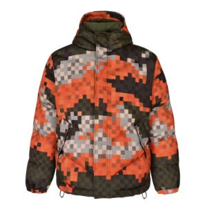 루이비통 【잔디집2】 프린티드 다미에 푸퍼 패딩 자켓（세븐）