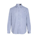 로에베 【잔디집2】 아나그램 포켓 스몰 셔츠 남방 （세븐）