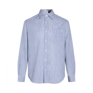 로에베 【잔디집2】 아나그램 포켓 스몰 셔츠 남방 （세븐）