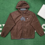 프라다 【잔디집】 리나일론 리버시블 후드 자켓 (레어)