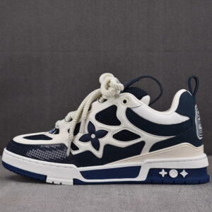 루이비통 【BQ공장】 LV 스케이트 스니커즈 마린 화이트 (업그레이드 버전)