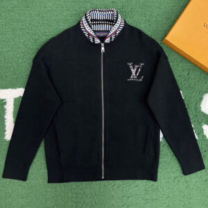 루이비통 【잔디집】 LV 봄버 니트 자켓（레어）