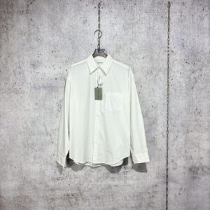 발렌시아가 [사슬집] 24SS 긴팔 셔츠 백로고